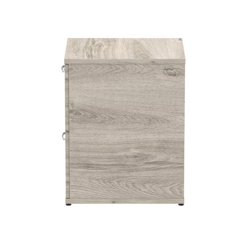 Impulse 2D Filing Cabinet GY Oak