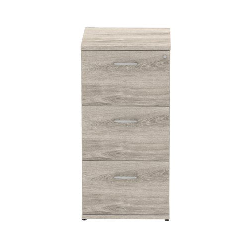 Impulse 3D Filing Cabinet GY Oak