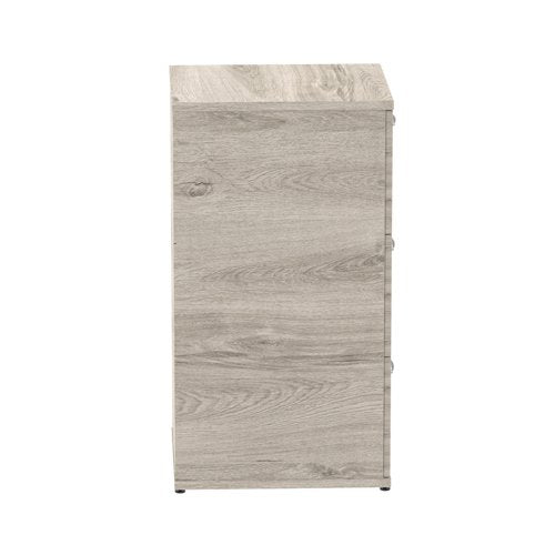 Impulse 3D Filing Cabinet GY Oak