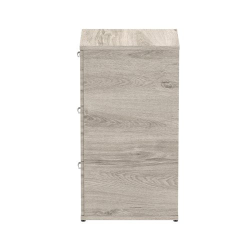 Impulse 3D Filing Cabinet GY Oak