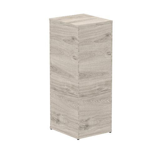 Impulse 4D Filing Cabinet GY Oak