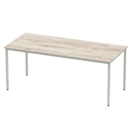 Impulse 1800mm Table GY Oak SL Leg