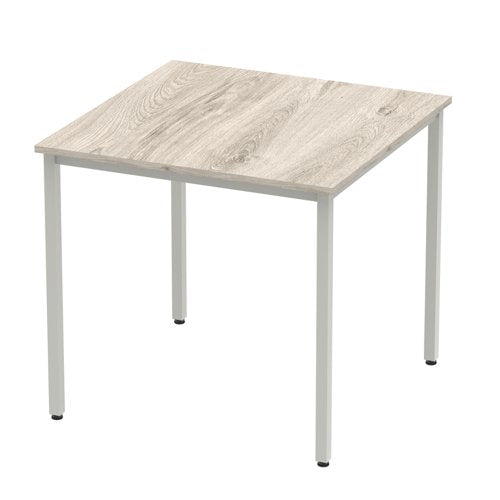 Impulse 800mm Table GY Oak SL Leg