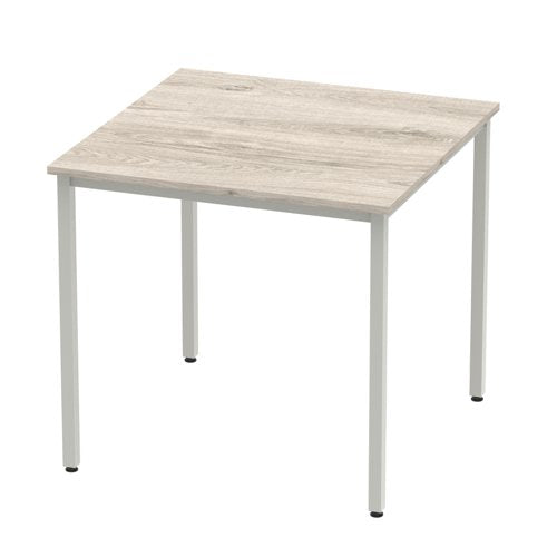 Impulse 800mm Table GY Oak SL Leg