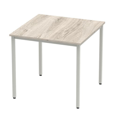 Impulse 800mm Table GY Oak SL Leg