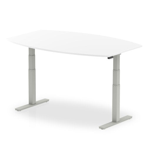 HighGloss 1800 Writabe Tble WH SL Leg