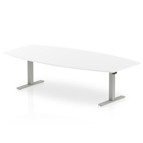 HighGloss 2400 Writabe Tble WH SL Leg