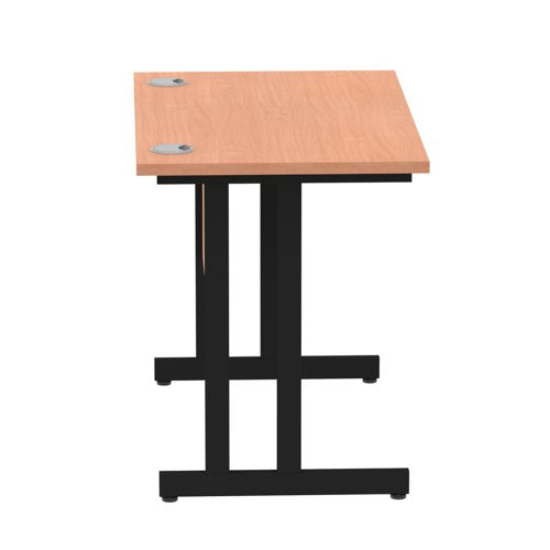 Impulse 1000x600 Beech BK Leg