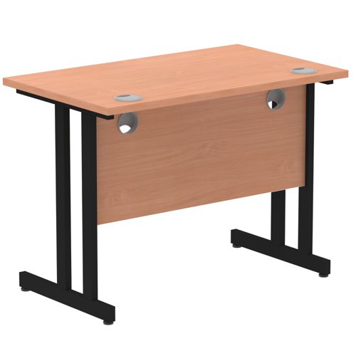 Impulse 1000x600 Beech BK Leg