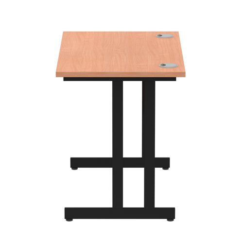 Impulse 1000x600 Beech BK Leg