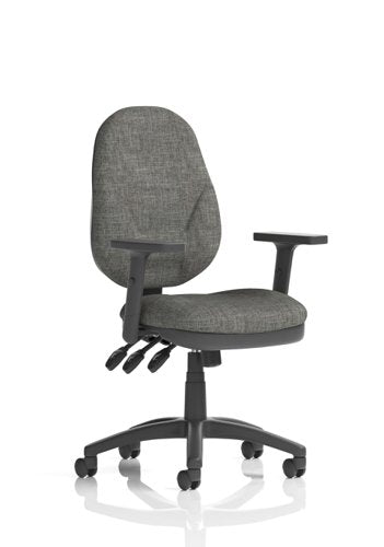 Eclipse Plus XL Adj Arms Charcoal