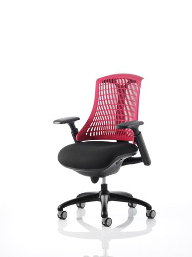 Flex Black Frame Red Back