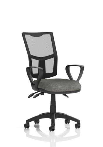 Eclipse III Mesh Chair Loop Arms Char