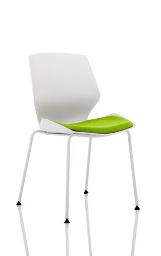 Florence WH Frame Green Visitor Chair