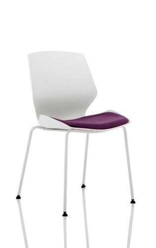 Florence WH Frame Purp Visitor Chair