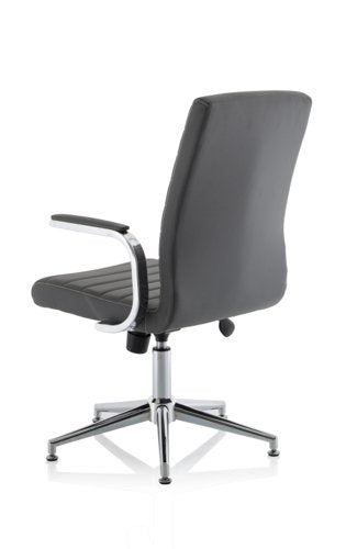 Ezra Executive Leather Chair Grey