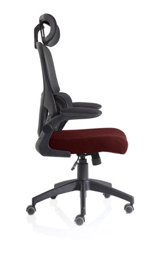 Iris Task Ops Mesh Chair HR Chilli