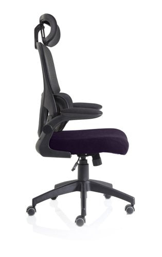 Iris Task Ops Mesh Chair HR Purple