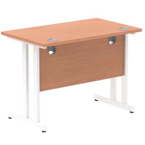 Impulse 1000x600 Cntlvr Leg Bch WH
