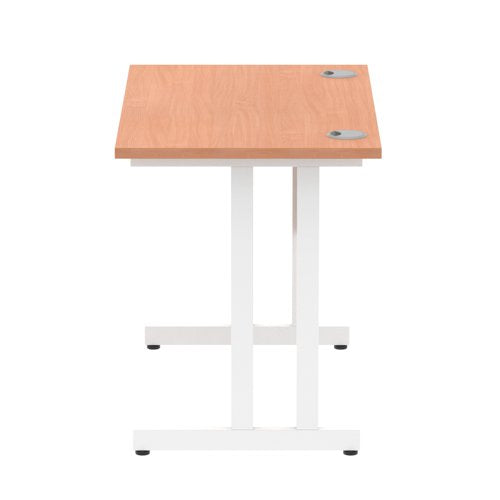 Impulse 1000x600 Cntlvr Leg Bch WH