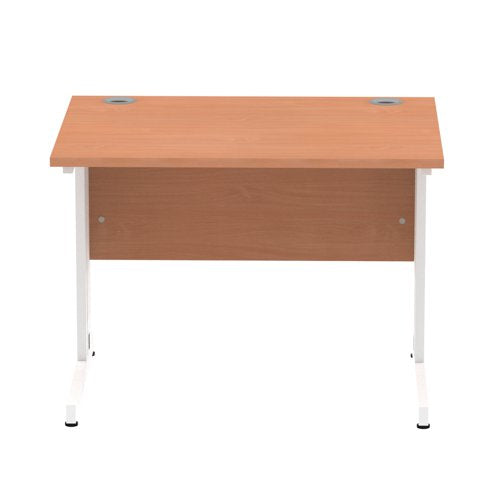 Impulse 1000x800 Beech WH Cable Leg