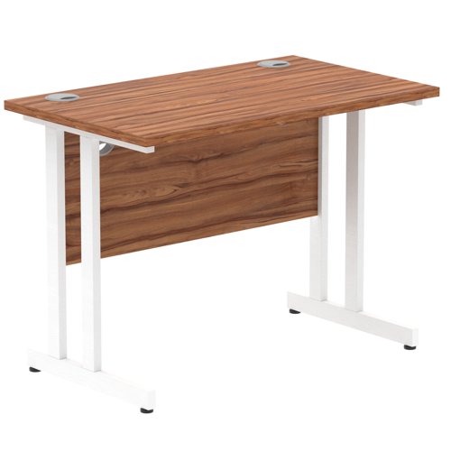 Impulse 1000x600 Walnut WH Leg