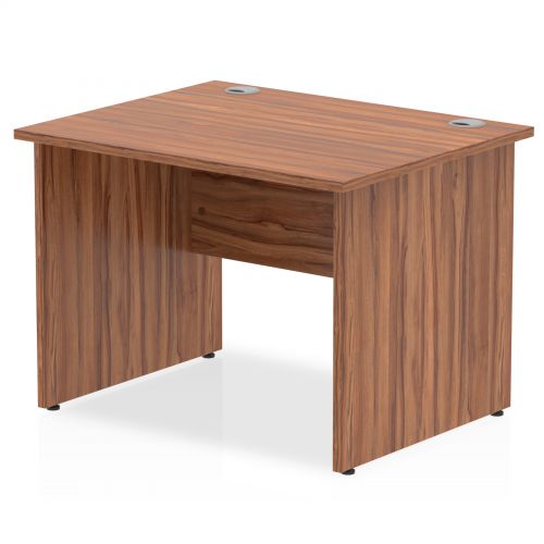 Impulse 1000x800 Walnut Panel End Leg