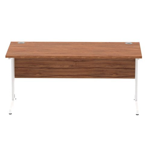Impulse 1600x800 Walnut WH Cable Leg