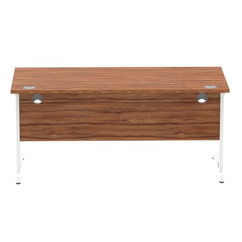 Impulse 1600x800 Walnut WH Cable Leg