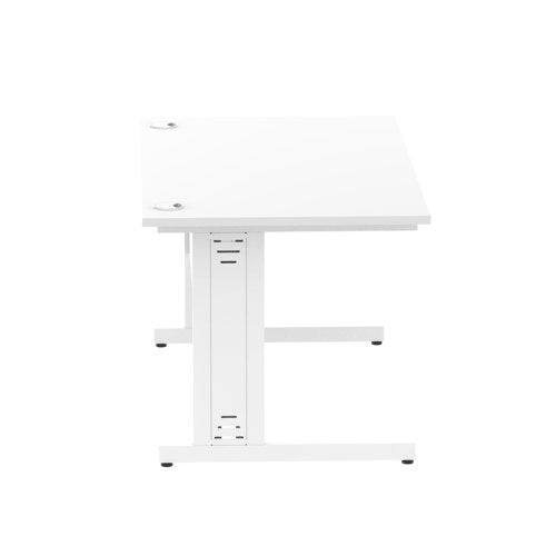Impulse 1400x800 White WH Cable Leg