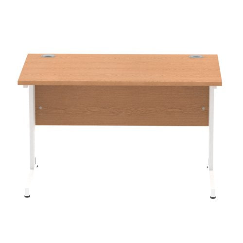 Impulse 1200x800 Oak WH Cable Leg