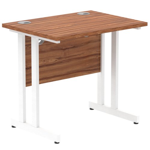 Impulse 800x600 Walnut White Leg