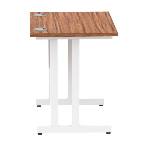 Impulse 800x600 Walnut White Leg
