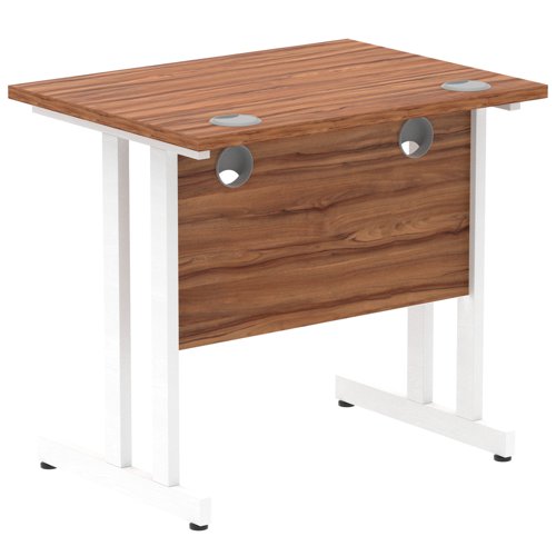Impulse 800x600 Walnut White Leg