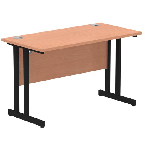 Impulse 1200x600 Beech Black Leg