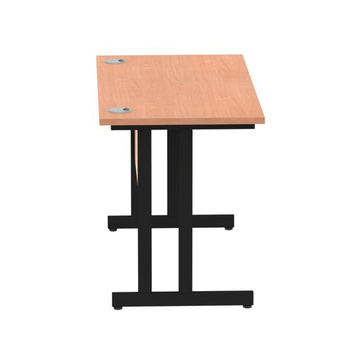 Impulse 1200x600 Beech Black Leg