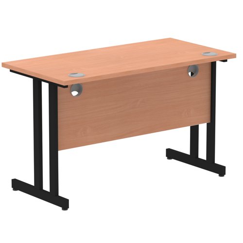 Impulse 1200x600 Beech Black Leg