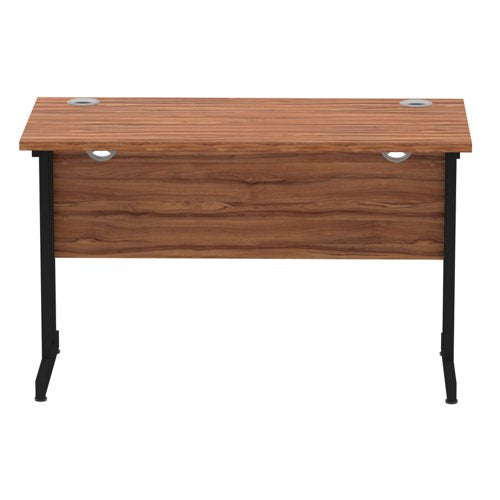 Impulse 1200x600 Walnut Black Leg