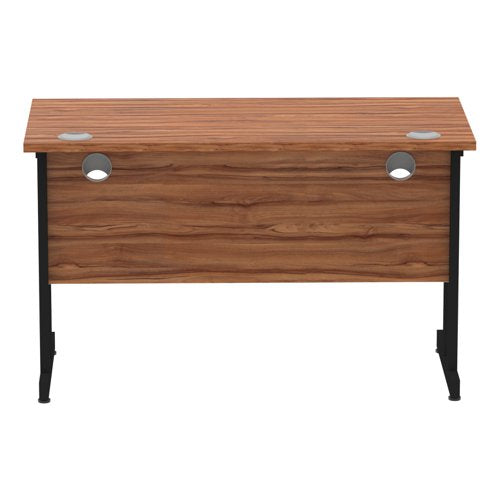 Impulse 1200x600 Walnut Black Leg