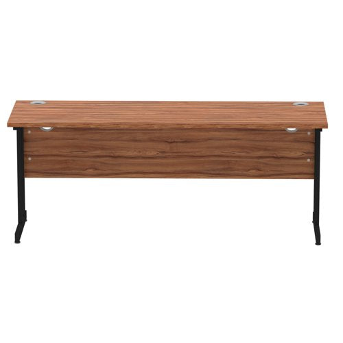 Impulse 1800x600 Walnut Black Leg