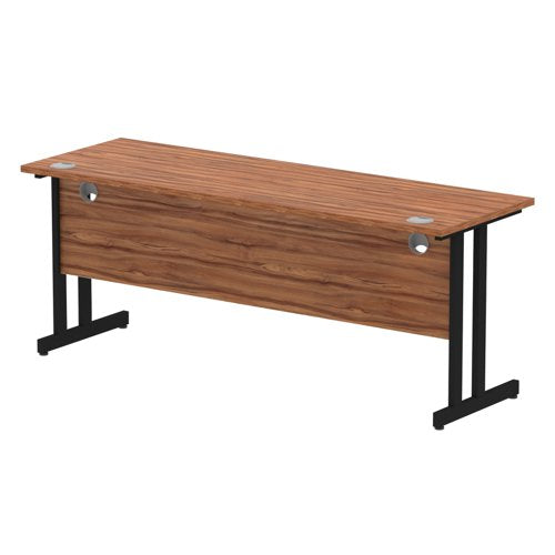Impulse 1800x600 Walnut Black Leg