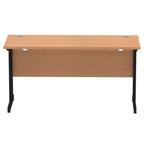 Impulse 1400x600 Oak Black Leg