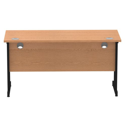 Impulse 1400x600 Oak Black Leg