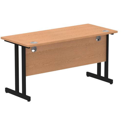 Impulse 1400x600 Oak Black Leg
