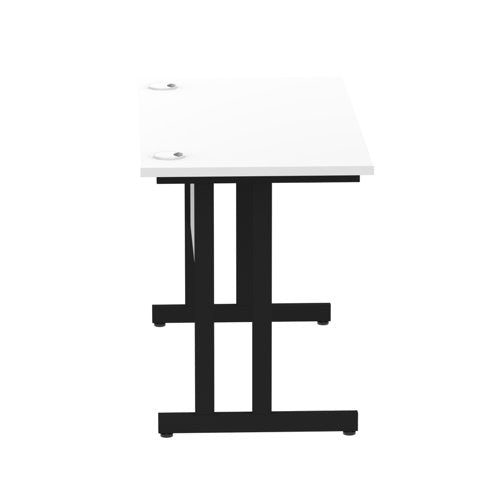 Impulse 1200x600 White Black Leg