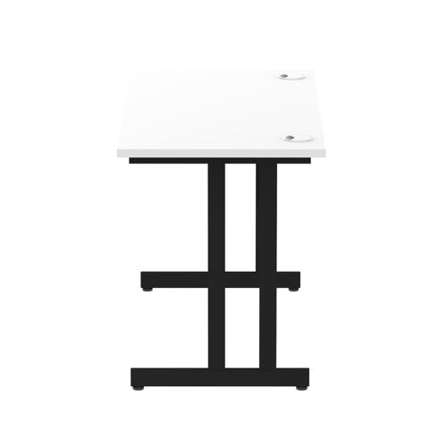 Impulse 1200x600 White Black Leg
