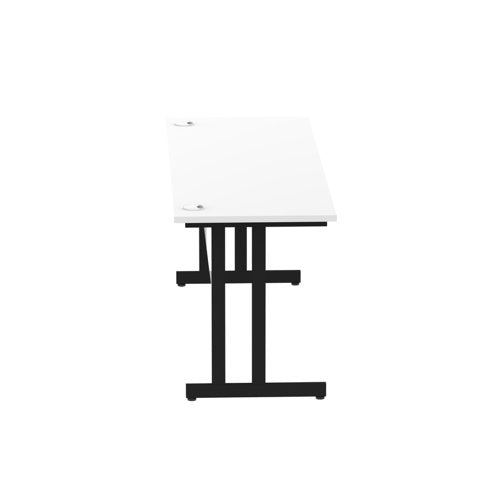 Impulse 1800x600 White Black Leg
