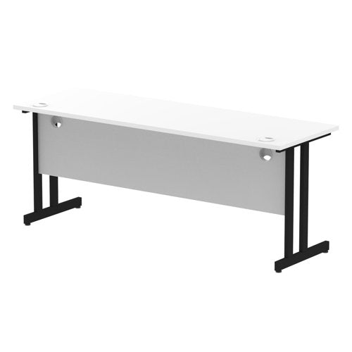 Impulse 1800x600 White Black Leg