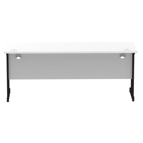 Impulse 1800x600 White Black Leg