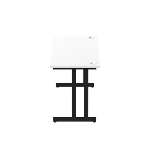 Impulse 1800x600 White Black Leg